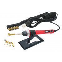 KINGTOOL Kit de herramientas de accesorios para impresora 3D, herramienta de acabado de impresión/modificación 3D, aguja de limpieza, raspador, (alimentado por USB) (Scarlett)