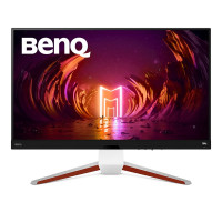 BenQ MOBIUZ Monitor para juegos 32 4K UHD 144Hz EX3210U 1ms con control remoto | IPS | HDRi | AdobeRGB | P3 | Freesync Premium Pro | Altura, giro e inclinación | Audio 2.1 y subwoofer | Micrófono con cancelación de ruido | HDMI 2.1