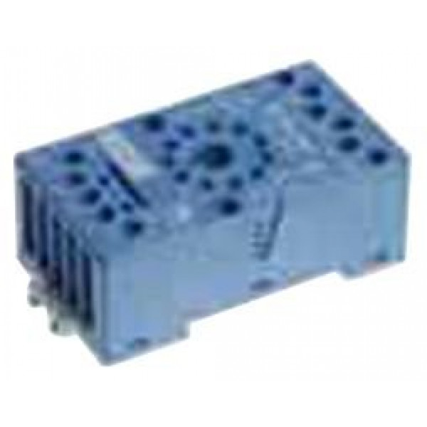 Finder 90.20 Zócalo de relé de montaje en panel de 8 pines 10 A 250 V