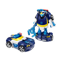 Transformers Playskool Heroes Rescue Bots Energize Chase The Police-Bot Figura de acción, edades 3-7 (exclusivo de Amazon)