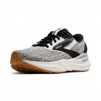 Brooks Adrenaline GTS 24, calzado para correr con soporte para hombre, coco/negro/galleta, 10,5 mediano