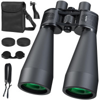 Binoculares 25x75 para adultos de alta potencia - OPAITA Binocular potente de enfoque fácil con visión clara con poca luz - Binoculares profesionales para observación de aves, viajes, caza, observación de estrellas con bolsa de transporte
