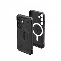 URBAN ARMOR GEAR UAG Diseñado para Samsung Galaxy S25 Funda Pathfinder de 6.2 - Compatible con Armadura de Carga Magnética Shell Resistente a Impactos Cubierta Protectora Militar Resistente a Caídas, Negro
