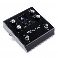 Pedal de efectos vocales HeadRush VX5 con Antares AutoTune para vocalistas con corrección de tono en tiempo real, armonía vocal, entrada de guitarra y micrófono e interfaz de audio