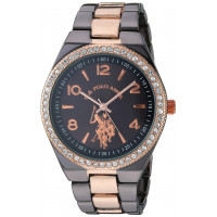 Accutime U.S. Polo Assn. Reloj de mujer, multicolor