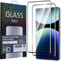 LosruGir Protector de Pantalla Compatible con Xiaomi Redmi Note 15 Pro Plus [Paquete de 2], Dureza 9H Superficie Curva HD Transparente Anti-Arañazos Vidrio Templado Sin Burbujas para Xiaomi Redmi Note 15 Pro Plus
