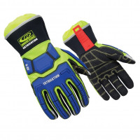 Ansell Ringers R-33 Guantes de extracción, resistentes a cortes y agarre duradero, medianos