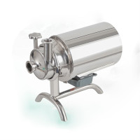 Mini bomba de agua eléctrica portátil sumergible Bomba de bebidas de grado sanitario Máquina de transferencia de líquido de acero inoxidable centrífuga 220 V 380 V (220 V)