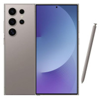 SAMSUNG Galaxy S24 Ultra SM-S928B/DS 12GB 256GB Dual Sim Desbloqueado de Fábrica Modelo Internacional (Gris Titanio)