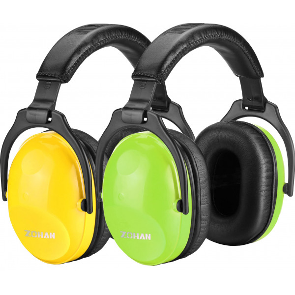 ZOHAN Protección auditiva para niños, paquete de 2, auriculares con cancelación de ruido para conciertos, Monster Truck, fuegos artificiales