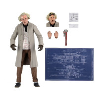 NECA Regreso al futuro Ultimate Doc Brown - Figura de acción de 7