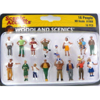 Woodland Scenics® 16 personas - Escala HO