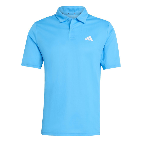 adidas Polo básico Workout Essentials para hombre, color aguamarina lúcido, talla grande