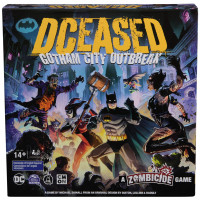 Spin Master Games, DCeased: Gotham City Outbreak, parte de la colección Zombicide, miniaturas coleccionables de DC Comics, juego de mesa de estrategia, para adultos y adolescentes, de 1 a 4 jugadores, para mayores de 14 años