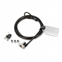Kensington Cable de bloqueo universal con llave 3 en 1 para computadora portátil, candado con llave de seguridad para computadora, barra en T, nano, forma de cuña (K62318WW)