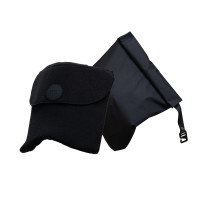 trtl Travel Pillow 2.0 – Almohada de viaje súper suave científicamente probada con soporte premium para cabeza y cuello – para viajes en avión – Lavable a máquina – Ligera y compacta – Negro azabache