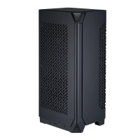 Cooler Master NCORE 100 Air Mini-ITX Caja tipo torre para PC, aluminio anodizado, GPU con montaje vertical de triple ranura de 356 mm, fuente de alimentación SFX de 130 mm | Enfriador de Aire Hasta 70 mm, Compatible RTX 5080 | RX 9070 XT