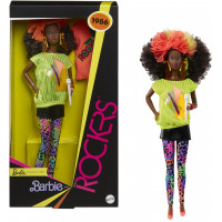 Muñeca Barbie Signature y muñeca coleccionable Repro Deedee de los Rockers, línea 40.° aniversario de 1986, soporte para muñecas y empaque exhibible