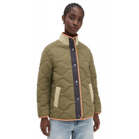 UGG Jazlyn - Chaqueta acolchada para mujer, color oliva quemado, L