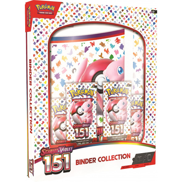 Pokemon TCG Scarlet & Violet 3.5 Pokemon 151 Colección de carpetas