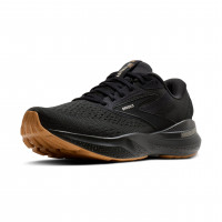 Brooks Adrenaline GTS 24, calzado para correr con soporte para hombre, negro/galleta, 10,5 mediano