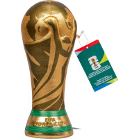 Jazwares Trofeo de felpa de la Copa Mundial de la FIFA 2026 de 10 pulgadas - Coleccionable oficial de la Copa Mundial 2026 - A partir de 3 años