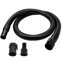 31713 Kit de manguera de aspiradora para mojado/seco de 7 pies con adaptador de 1-1/4 compatible con aspiradoras Rid-gid, también para la mayoría de aspiradoras de taller en seco y húmedo, pieza de mangueras de repuesto