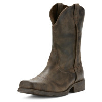 ARIAT Rambler Western Bota para hombre, color gris envejecido, 8 de ancho