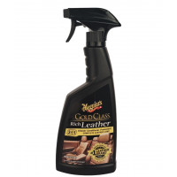 Limpiador y acondicionador de cuero rico Gold Class de Meguiar's - Botella pulverizadora de 15,2 onzas