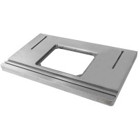 O'SKOOL Ala de extensión de mesa enrutadora de hierro fundido de 27 x 16, RTS015