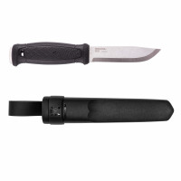 Morakniv Garberg Cuchillo de supervivencia de hoja fija de acero inoxidable con funda, 4,3 pulgadas