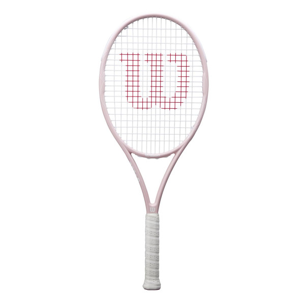 Raqueta de tenis para adultos Wilson Intrigue SE 105 - Tamaño de agarre 2-4 1/4, encordada con Sensation 16 Natural a tensión de rango medio