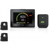 Kit de pantalla efergy Elite-Max Monitor de energía en color de 7,9 ″ No se requiere WiFi. Descarga de datos directamente desde el monitor