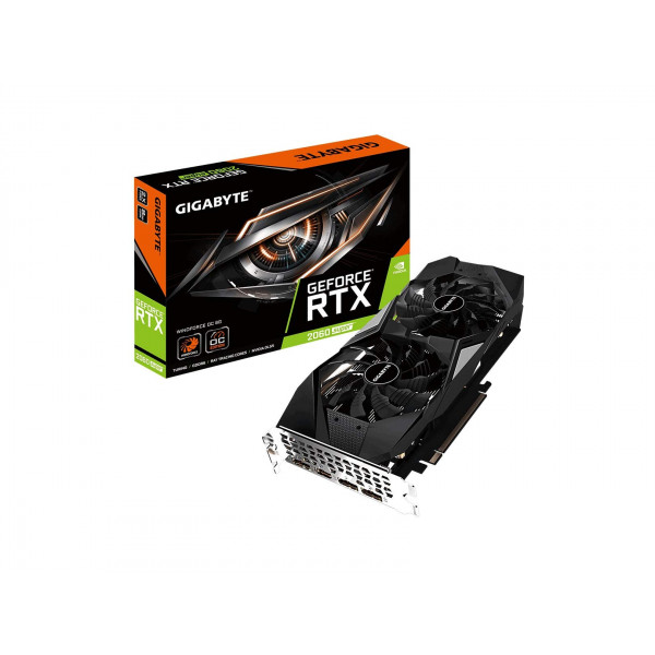 Tarjeta gráfica GIGABYTE GeForce RTX 2060 OC 6G, 2 ventiladores Windforce, 6 GB GDDR6 de 192 bits, tarjeta de vídeo Gv-N2060OC-6GD REV2.0