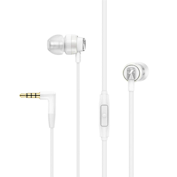 Auriculares internos Sennheiser CX 300S con control remoto inteligente de un botón - Blanco