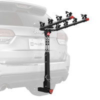 Allen Sports Deluxe Portabicicletas de liberación rápida con bloqueo para enganche de 2 pulgadas, modelo 542QR, negro