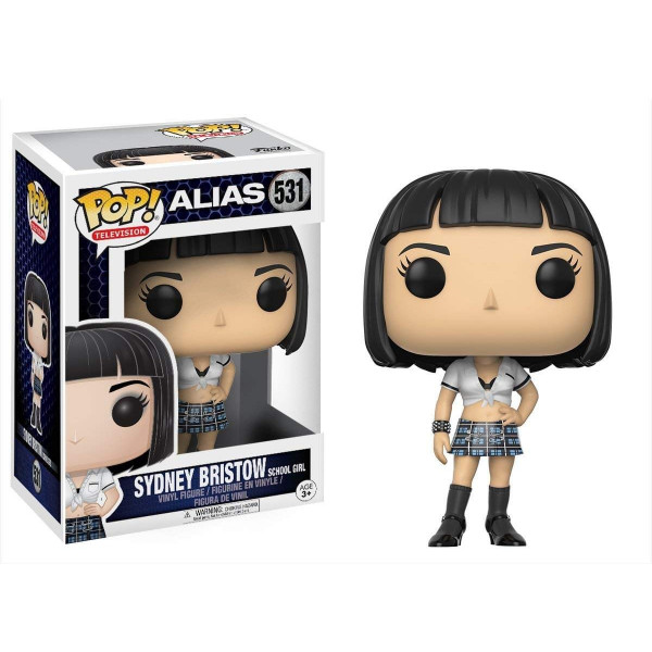 Figura de acción Funko POP Television Alias ​​Sydney Bristow (pelo negro)