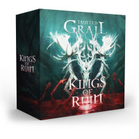 Tainted Grail: Kings of Ruin Juego de mesa CORE Box - ¡Explora tierras oscuras y descubre historias inmersivas! Mayores de 14 años, de 1 a 4 jugadores, de 2 a 3 horas de juego, creado por Awaken Realms