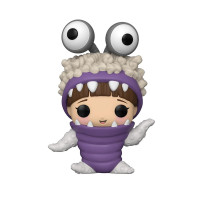 Funko POP Disney: Monsters Inc 20th - Boo con capucha levantada, multicolor, talla única, (57741)