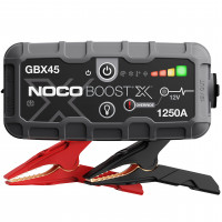 NOCO Boost X GBX45: Arrancador auxiliar ultraseguro de 1250 A - Paquete de refuerzo de batería de litio de 12 V, caja de arranque portátil, banco de energía y cables de puente - para motores de gasolina de 6,5 L y diésel de 4,0 L