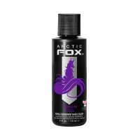 Tinte para el cabello semipermanente Arctic Fox, vegano y libre de crueldad animal, sin amoníaco, acondicionador, de larga duración, color AF púrpura vibrante, para todo tipo de cabello, unisex, 4 onzas líquidas