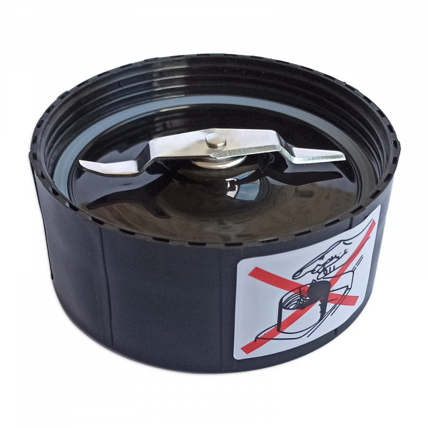 1 pieza de repuesto de hoja plana para licuadora Magic Bullet, compatible con Magic Bullet 250W serie MB1001 con juntas, accesorios para licuadora