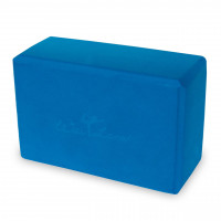 Bloque de yoga de espuma Wai Lana (azul, 3 pulgadas)