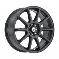 Rueda Konig 45B CONTROL BLACK (0 x 7 pulgadas /4 x 114 mm, desplazamiento de 40 mm)
