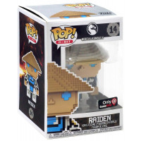 Funko Raiden - Mortal Kombat X 8 bits Pop! Figura de vinilo n.° 14 exclusiva de GameStop