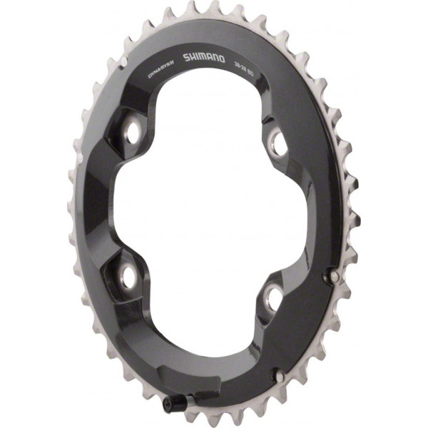 Plato exterior Shimano XT M8000 38t 96mm 11 velocidades para juego 38-28t