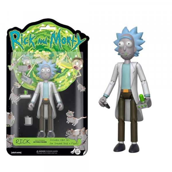Funko Figura de acción articulada de Rick y Morty Rick de 5