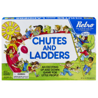 Juego Hasbro Gaming Chutes and Ladders: Serie Retro Edición 1978