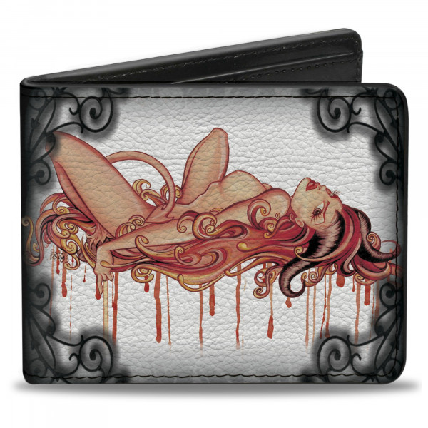 Cartera plegable con hebilla Lucy
