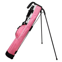 Orlimar Pitch 'n Putt - Bolsa de golf ligera con soporte, color rosa